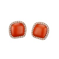 Earrings Chantecler Woman Enchanté in Rose Gold Diamante 41650 - 41650